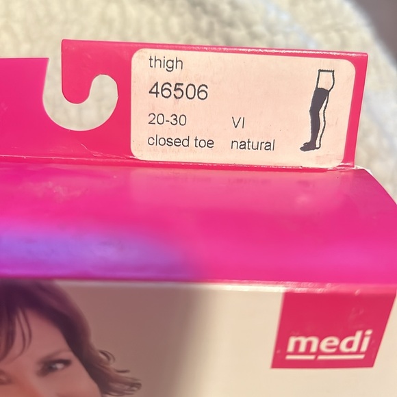 Mediven 45506 thigh compression stocking natural closed toe 20-30mmHg VI - Picture 2 of 6